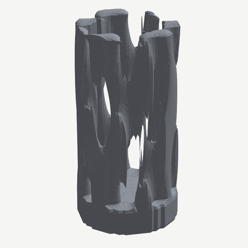 Vaso Gyroid Slim 50mm